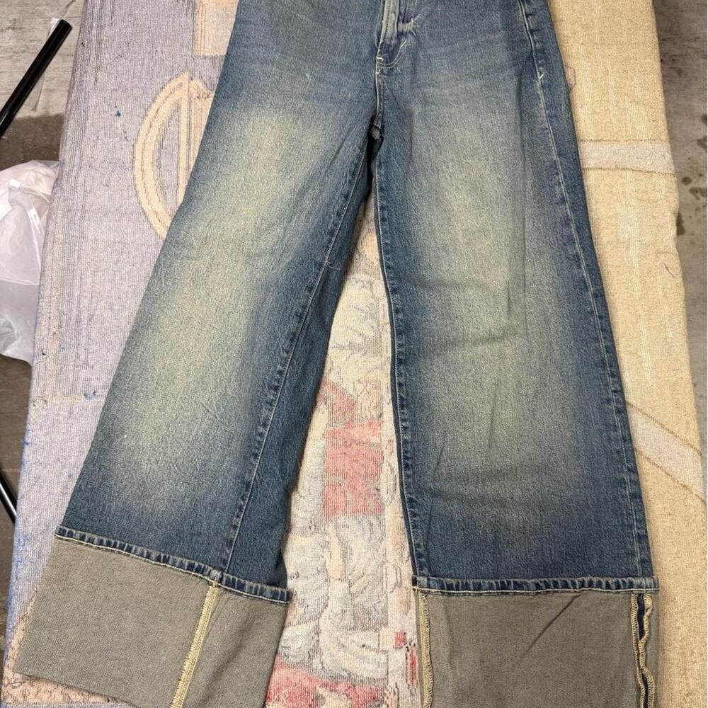 A.N.A. Jeans Women's Blue and Navy Jeans